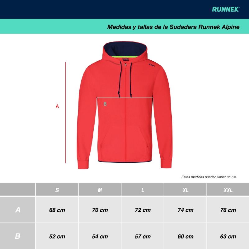 Runnek Alpine Tallas Es