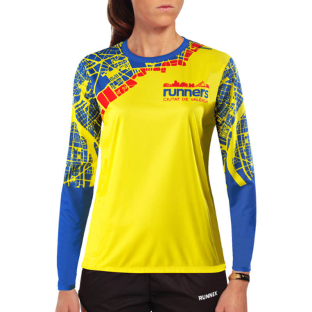 Camiseta deportiva de manga larga - Camisetas Deportivas - Ropa Deportiva -  ROPA - Mujer 